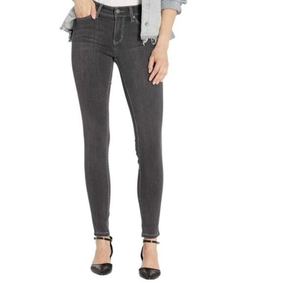 Liverpool Abby Skinny silky Soft Jeans NWT SZ 14/32 in gray - Picture 2 of 4